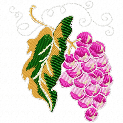 Flowers And Tree Embroidery Design 1